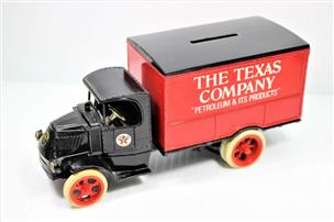 texaco truck piggy bank